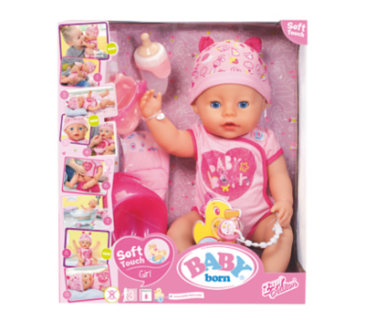 baby born swimming doll asda