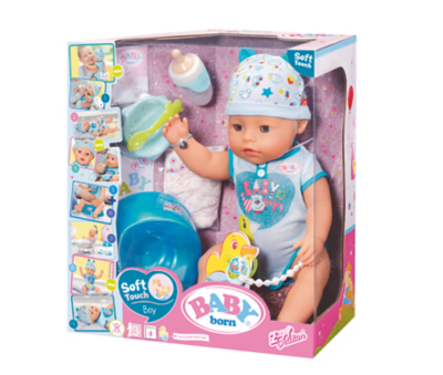 baby born swimming doll asda