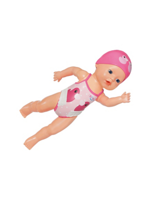 baby born swimming doll asda