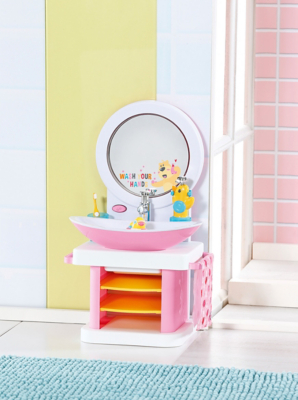 BABY born Bath Hand Wash Basin Toys & Character at ASDA