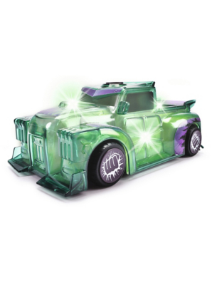 Action Figure Incredible Hulk Remote Control Car Marvel Light Hero