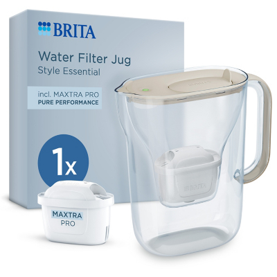 Brita Beige Filter Jug Style Sand Inc. 1 X Cartridge