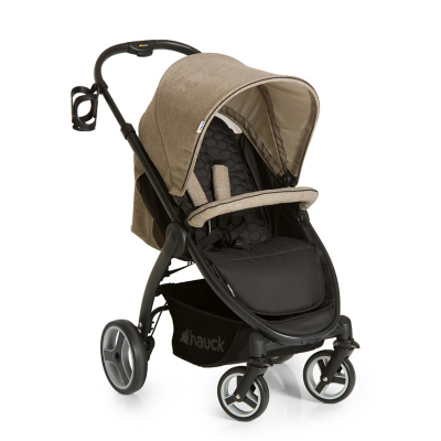 beige pushchair