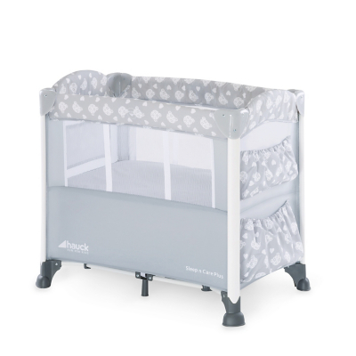 hauck travel cot pink