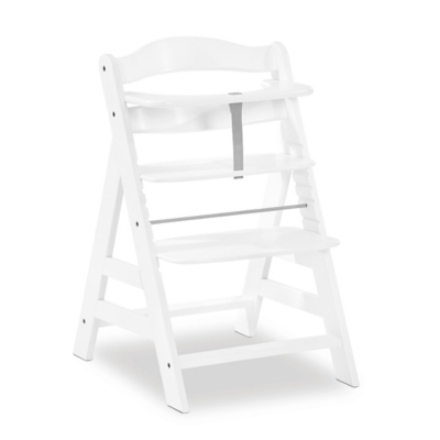 Hauck Alpha+ Wooden Highchair - White