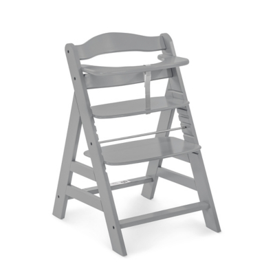Hauck Alpha+ Wooden Highchair - Grey