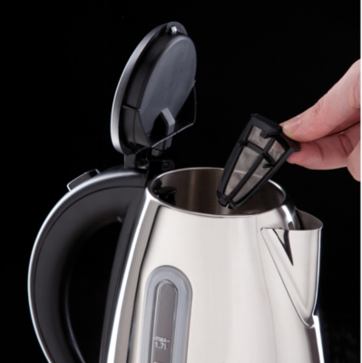Russell Hobbs 19390 1.7L Orleans Kettle Stainless Steel Home & Garden at ASDA