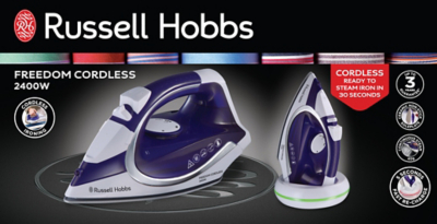 Russell Hobbs 23300 Freedom Cordless Iron Home & Garden