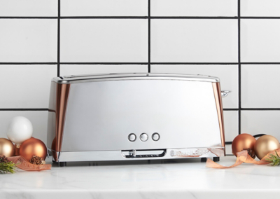 Russell Hobbs Copper Luna Slice Toaster Electricals George