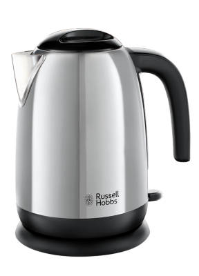black and silver kettle
