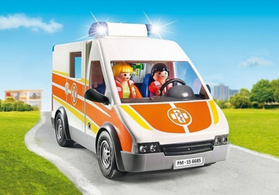 playmobil 6685 city life ambulance
