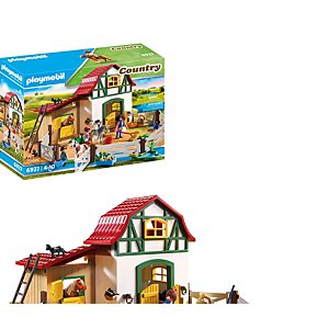 Playmobil 3210 Ponyhof Pony Yard Horse Stable Good Used Condition
