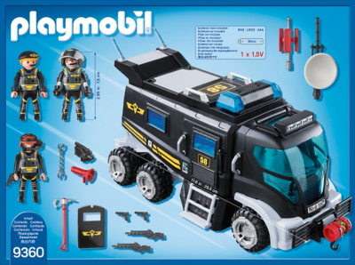 playmobil bin lorry asda