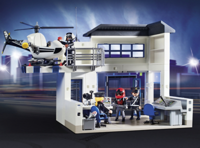 Playmobil City Action Police Station Bundle 9372 Toys & Character