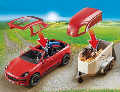 playmobil porsche asda