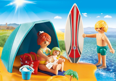 playmobil beach set