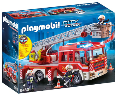 asda playmobil fire engine