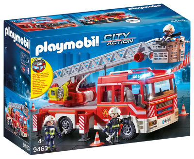 playmobil city action fire truck