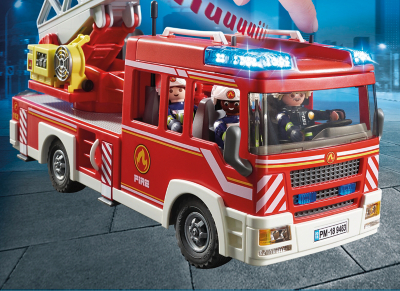 playmobil fire engine asda