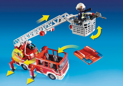 playmobil fire engine asda