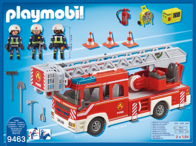 playmobil fire engine 9463