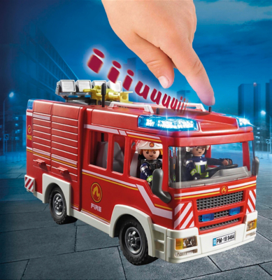 playmobil fire engine asda