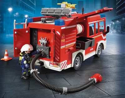 asda playmobil fire engine