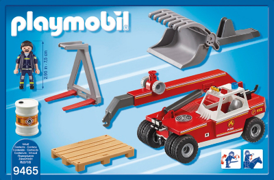 playmobil fire engine asda