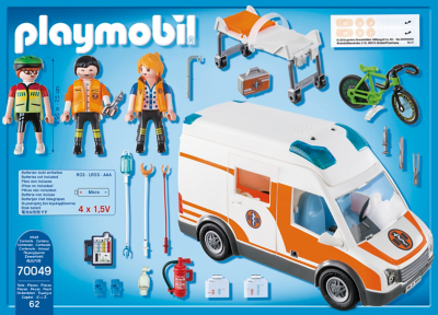 playmobil ambulance asda