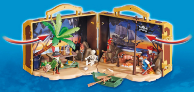 playmobil pirate ship 6678 asda