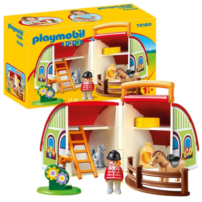 playmobil large farm 6120 asda