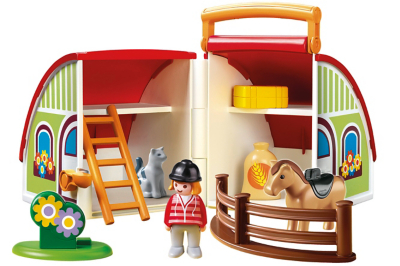 playmobil large farm 6120 asda