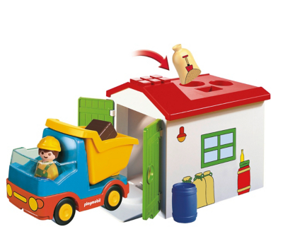 playmobil bin lorry asda