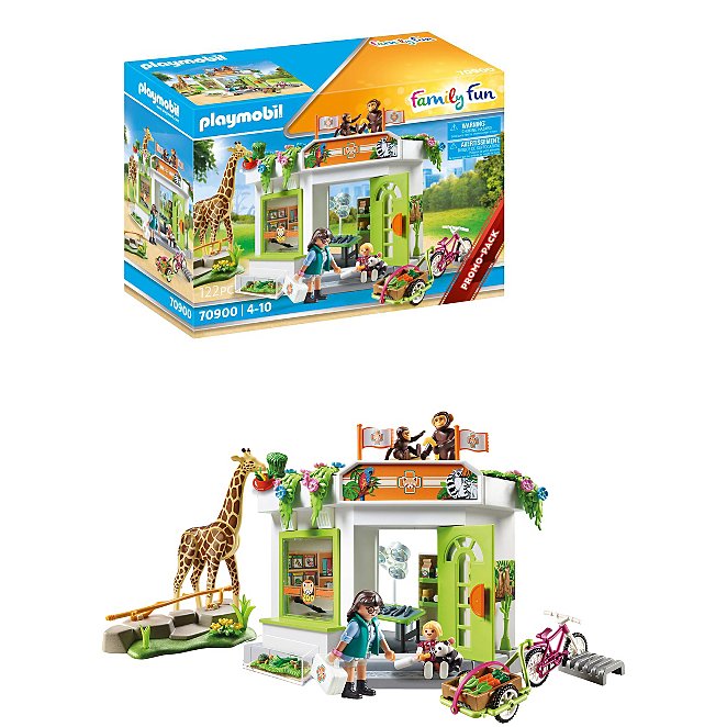 Playmobil 70900 Family Fun Zoo Veterinary Practice | Toys & Character |  George at ASDA