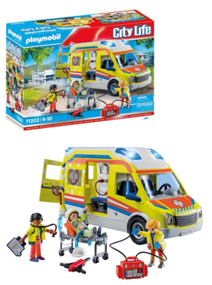 Ambulance met licht en geluid - 71202 | My Life Ziekenhuis | Happy Station