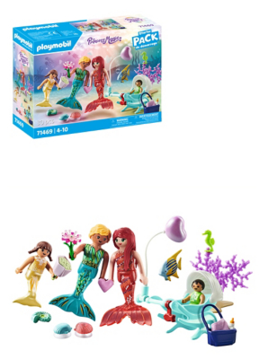 Playmobil 71469 Princess Magic: Mermaids Family Starter Pack