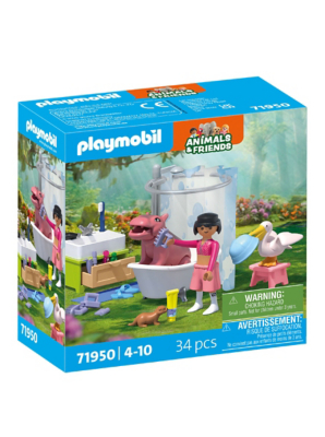PLAYMOBIL 71950 Animals Friends Bathing Day Toys Character