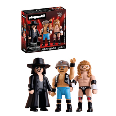 Playmobil Wwe Attitude Era Multipack, Multi