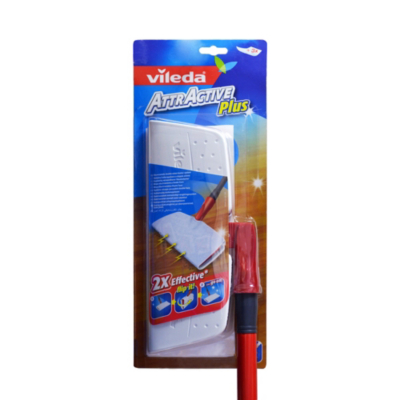 Vileda Attractive Plus Electrostatic Dust Mop Cleaning at ASDA