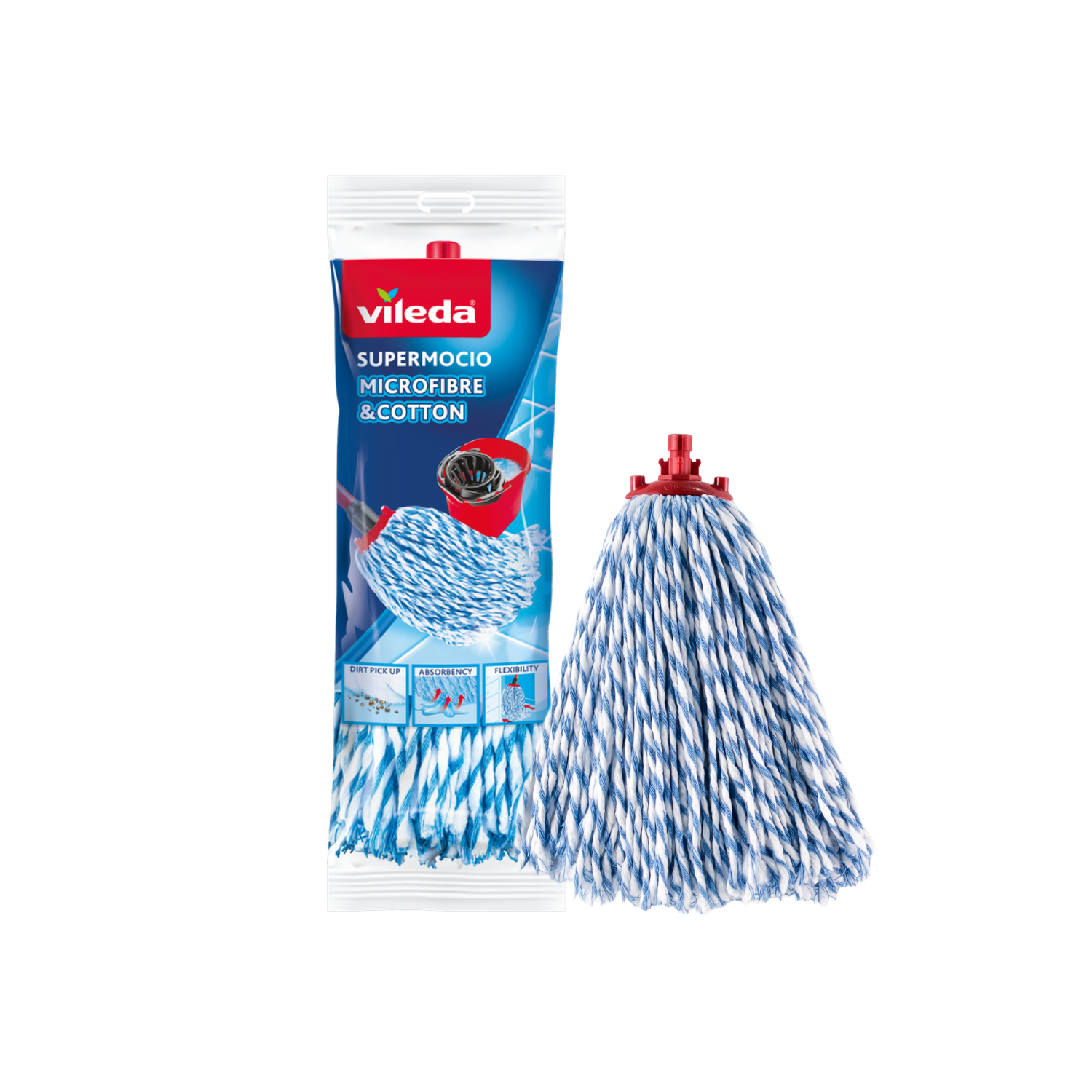 Vileda Supermocio Microfibre & Power Xl - Image 3