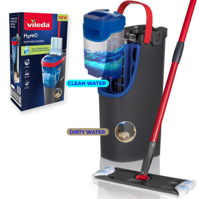 Vileda 175775 H2PrO Flat Mop System