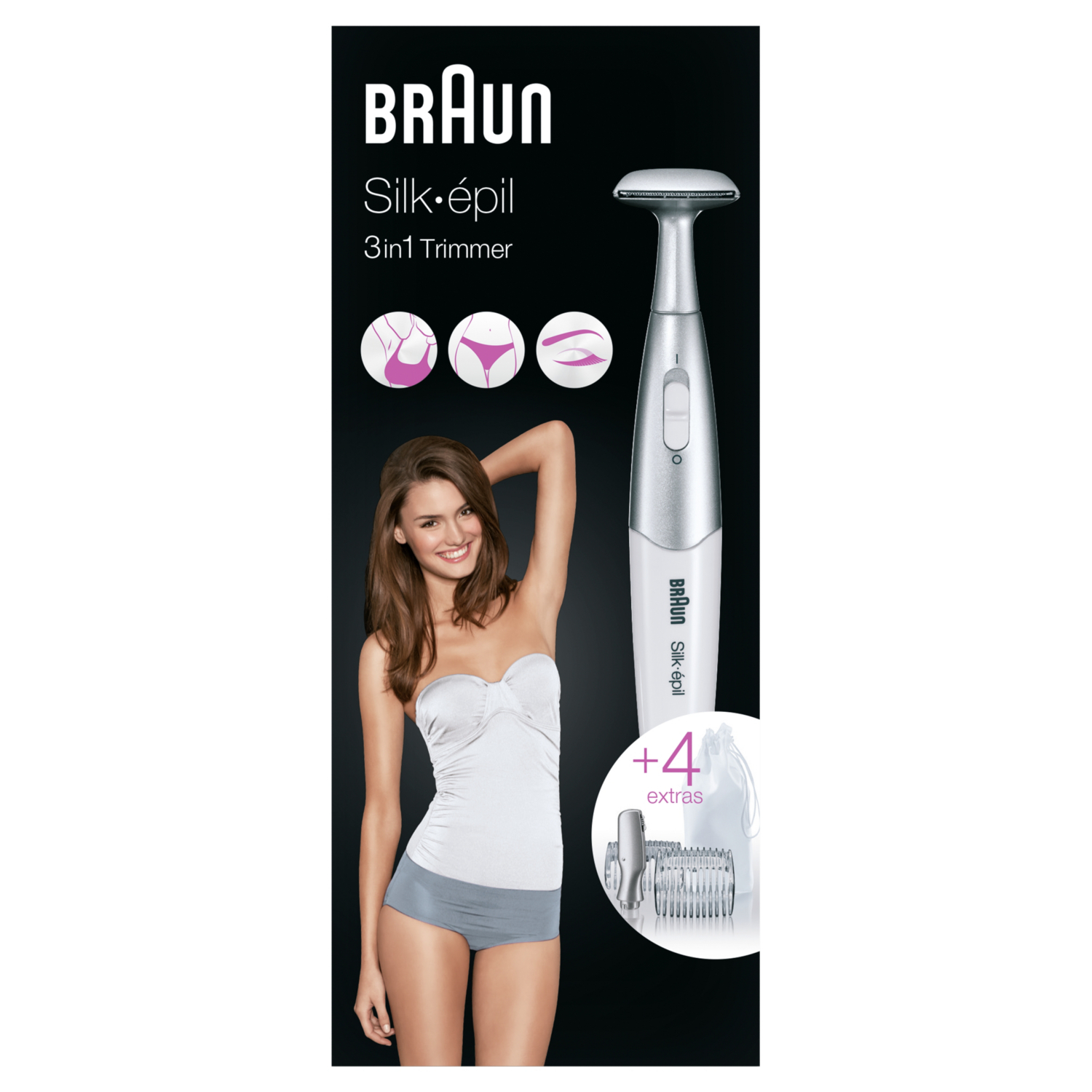 Braun White Bikini Trimmer