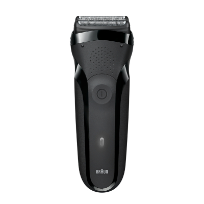 Braun Series 3 300 Electric Shaver, Electric Razor for Men with 3 flexible blades, Rechargeable and Cordless, Electric Foil Washable Shaver, Black