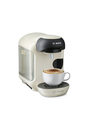 Bosch Tassimo TAS1257GB Vivy Coffee Machine Cream Home & Garden