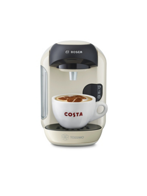 Bosch Tassimo TAS1257GB Vivy Coffee Machine Cream Home & Garden