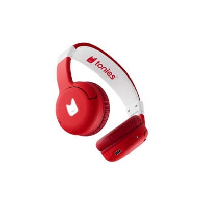 TONIES Wireless Bluetooth Kids Headphones - Sunset Red