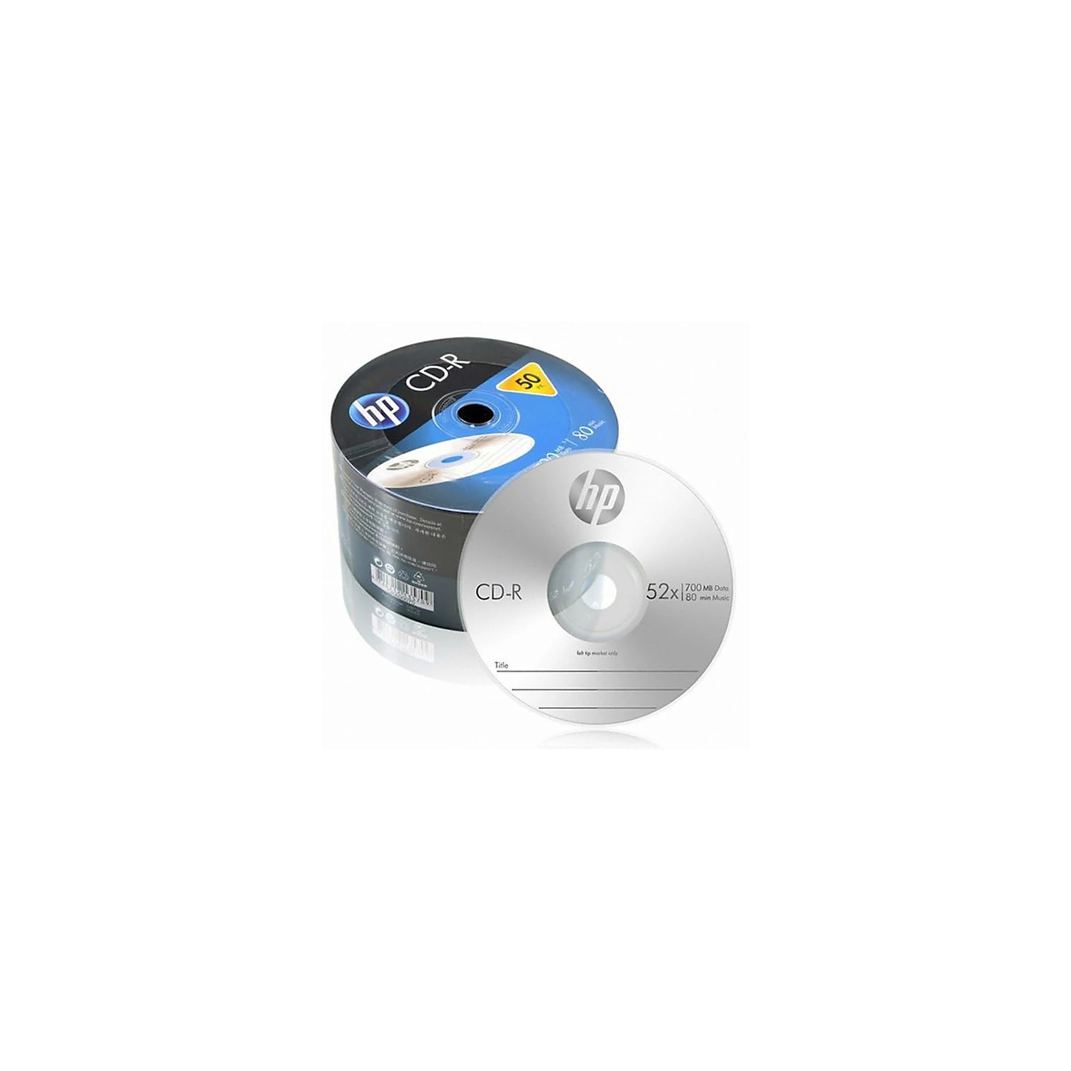 HP CD-R 52x 700MB Pack of 50 Discs with High-Speed Data Storage Music Burn - New - Image 8