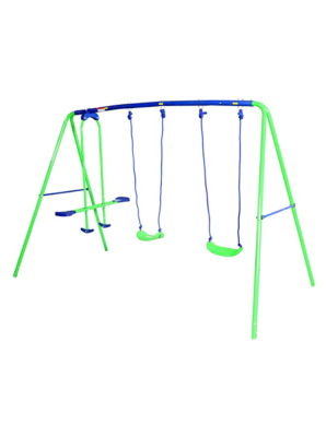 double swing set asda