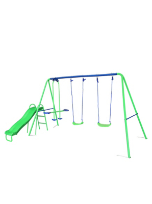 double swing set asda
