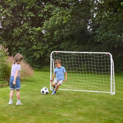 4ft x 6ft Steel Soccer Goal Home at ASDA